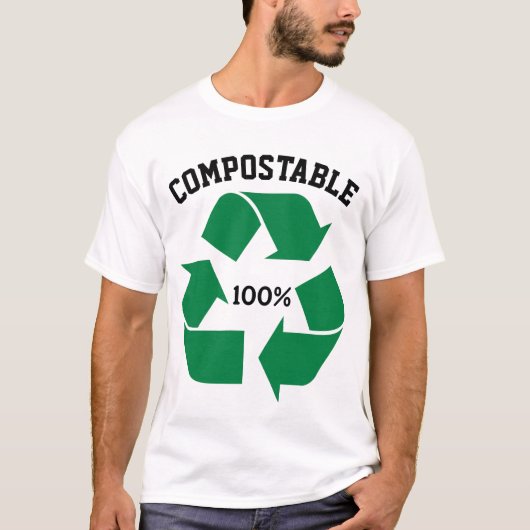 unisex 100% Compostable T-Shirt (Vorderseite)