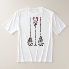 Unisex 50-jähriges Paddling-Shirt T-Shirt