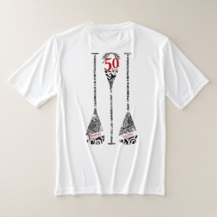 Unisex 50-jähriges Paddling-Shirt T-Shirt