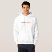 Unisex Adult Pullover Hoodie - White (Vorne ganz)