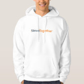 Unisex Adult Pullover Hoodie - White (Vorderseite)