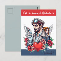 Unisex Anti-Valentine Tattoo Art Custom Text