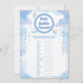 Unisex Babyspiel-Party Einladung (Vorderseite)