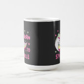 Unisex Born to Sparkle Kaffeetasse (Mittel)