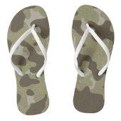 Unisex-Camouflage Flip Flops Badesandalen (Fußbett)