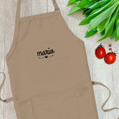 Unisex cooking apron, Adjustable apron Lange Schürze
