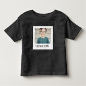 Unisex Custom Vintage Photo And Year Shirt (Vorderseite)
