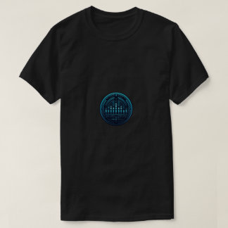Unisex-Cyber-Audio-Equalizer-Grafik-T-Shirt T-Shirt