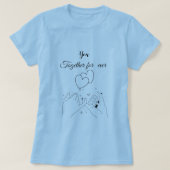 Unisex for couples to celebrate Valentine´s day. T-Shirt (Design vorne)