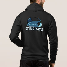 Unisex Full-Zip Hoodie (Stingray Back)