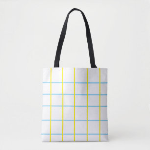 Unisex Gelb, Blau Weiße Anzugzubehör Tasche