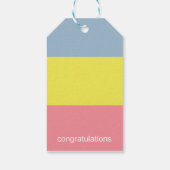 Unisex-Geschenkmarke Geschenkanhänger (Rückseite)