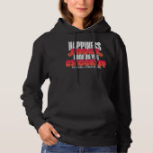 UNISEX HAPPY LOOK CHEER UP PULLOVER HOODIE (Vorderseite)