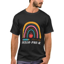 Unisex Hello Pre K, Hello Preschool, Preschool