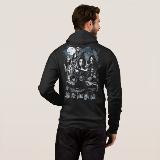 Unisex Hoodie (Schwarz): Tribute to Fallen Metal L (Schwarz voll)