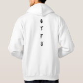 Unisex Hoodie STFU Vertical Reverse (Rückseite)