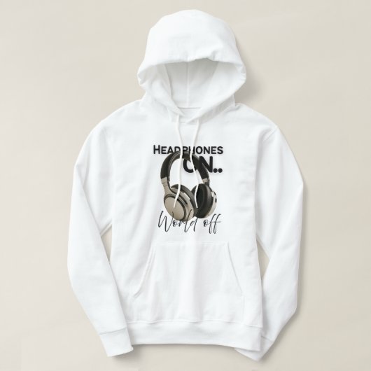 Unisex Hoodie Sweatshirt Minimal Graphic (Design vorne)