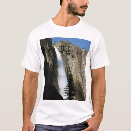 Unisex in Kalifornien: Josemite Falls T-Shirt (Vorderseite)