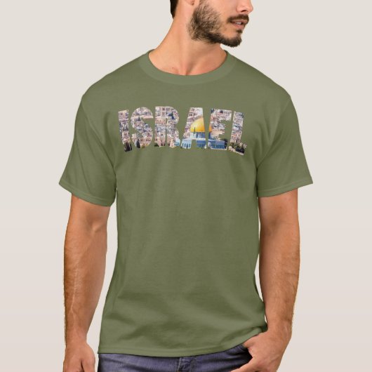 UNISEX, ISRAEL Jerusalem T-Shirt (Vorderseite)