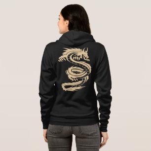 Unisex Japanischer Dragon Hoodie   Entspanntes Vin