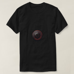 Unisex-Kamera-Verschluss-Design-T-Shirt T-Shirt