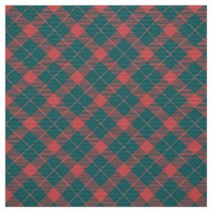Unisex Kariertes Muster Abstrakt Grunge Green Red Stoff
