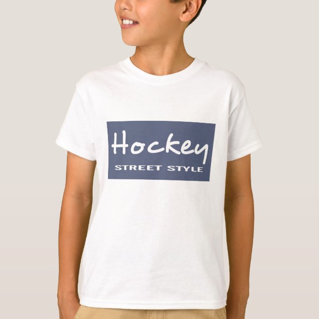 Unisex Kids Hockey LS T-Shirt (Vorderseite)