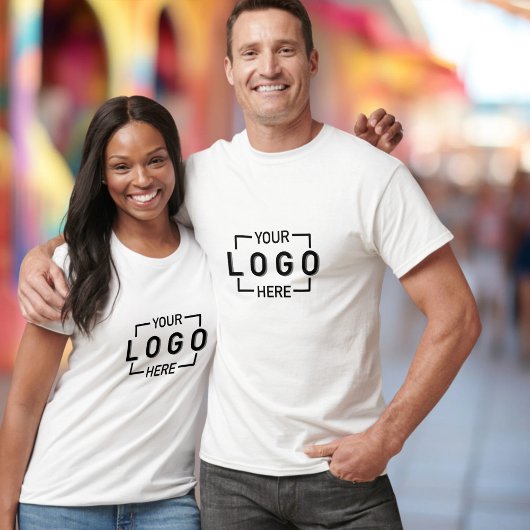Unisex-Logo für Unternehmen T-Shirt