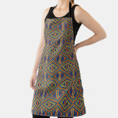 Unisex Long Apron with Unique Pattern Schürze (InSitu)