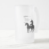 UNISEX MATTGLAS BIERGLAS (VorderseiteRechts)