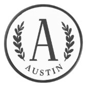 Unisex Monogram | Hockey Puck (Vorderseite)