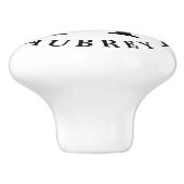 Unisex Monogram | Keramikknauf (Seitenansicht)