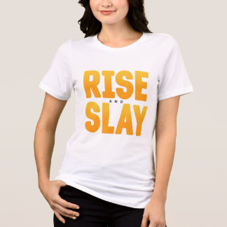 Unisex Motivierend Tri-Blend Shirt