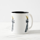 Unisex New York Liberty 2024 WNBA Final Parade Zweifarbige Tasse (VorderseiteRechts)