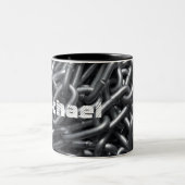 Unisex Personalisiert Zweifarbige Tasse (Mittel)