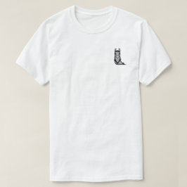 Unisex Pocket Emblem Llama T-Shirt