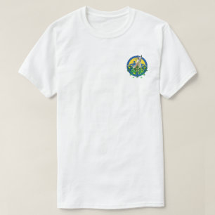 Unisex Pocket Emblem 'Llamas Take Massena' T-Shirt