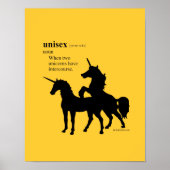 UNISEX POSTER (Vorne)