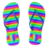Unisex Rainbow Sandals Badesandalen (Fußbett)