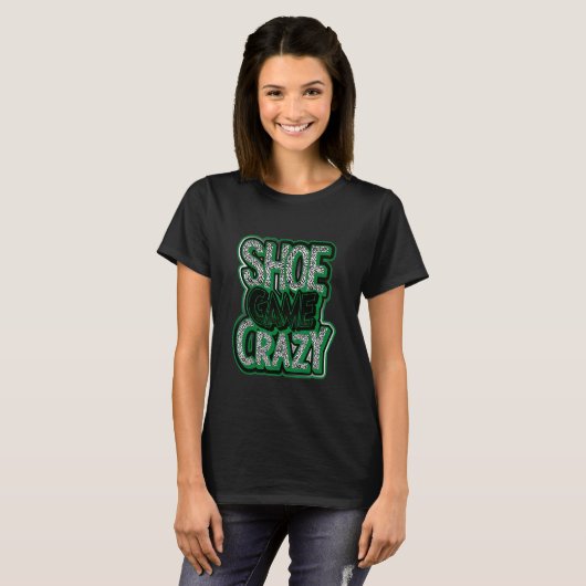 Unisex Shoe Game Crazy Sneaker Match 3 Pine Gre T-Shirt (Vorne ganz)