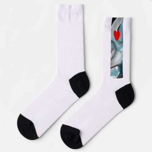 Unisex Socks Trend Abstrakt Blauer Ozean Socken
