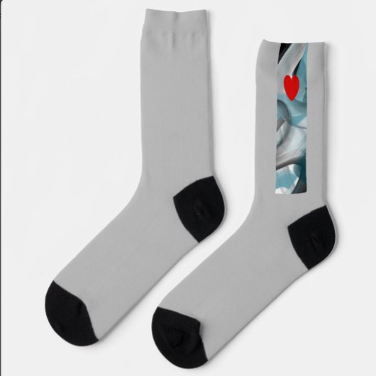 Unisex Socks Trend Abstrakt Blauer Ozean Socken