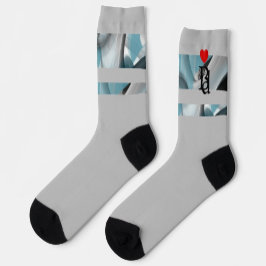 Unisex Socks Trend Abstrakt Blauer Ozean Socken