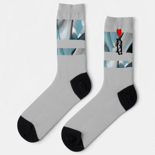 Unisex Socks Trend Abstrakt Blauer Ozean Socken