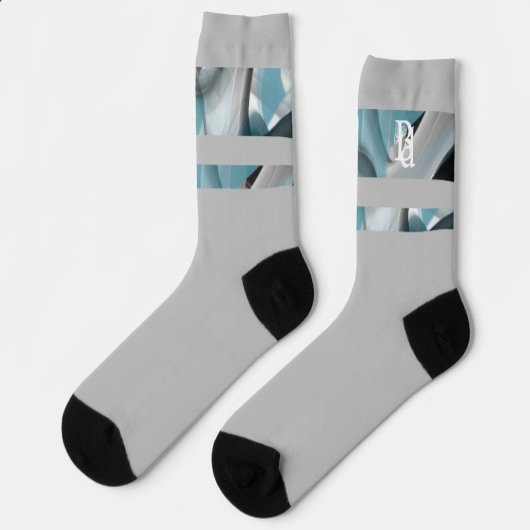 Unisex Socks Trend Abstrakt Blauer Ozean Socken
