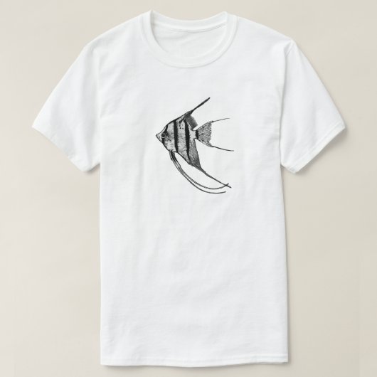 Unisex T-Shirt Engel Fisch (Design vorne)