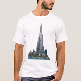 Unisex-T - Shirt mit Burj Khalifa Logo