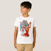 Unisex T - Shirt, Radha Krishna, gedruckter T - Sh T-Shirt (Vorne ganz)