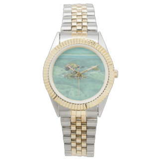 Unisex Two-Tone Bracelet Watch Armbanduhr