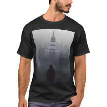 Unisex Underground Streetwear Black T-shirt